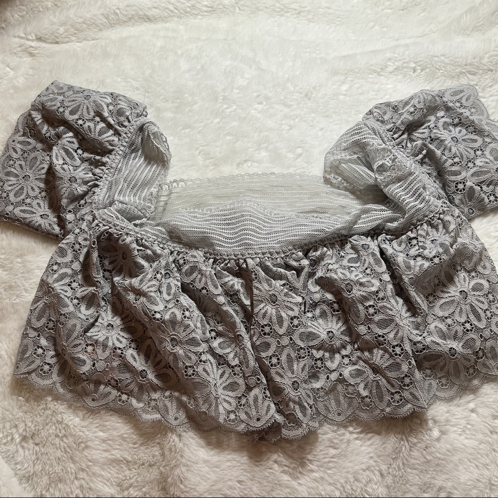 NWT victoria's secret bra top lace  size M